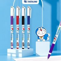 Hộp 20 Bút Gel Thiên Long Doraemon GEL-012/DO ngòi 0.5mm mực đều màu, thân mềm, viết êm tay phù hợp học sinh tiểu học