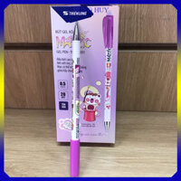 Hộp 20 Bút Gel xóa được Thiên Long Điểm 10 - Bút mực nước ngòi 0.5mm, có gôm trên nắp TP-GELE01 - vpp Hung huy
