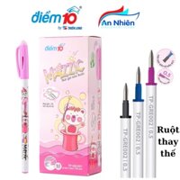 Hộp 20 bút gel xóa được,gel tẩy xóa  Mazzic điểm 10 Thiên Long TP-GELE01,có bán ruột thay thế.
