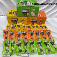 Hộp 20 Cái Xúc Xích Ponnie Hot dog giòn ăn liền Ponnie x 28g ( Ngon Lắm Ạ )