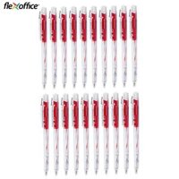 Hộp 20 cây Bút Bi Flexoffice FO-039 - Màu sắc Đỏ