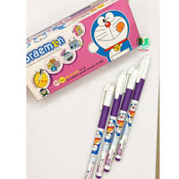 Hộp 20 Cây Bút Gel DORAEMON THIÊN LONG GEL-12/DO Mực Tím Tươi Sáng, Chất Lượng Tốt