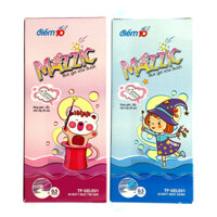 Hộp 20 cây bút viết gel nước xoá được Thiên Long Điểm 10 Mazzic TP-GELE01 0.5mm mực xanh / tím dễ thương