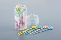 Hộp 20 dĩa ăn trái cây hình hoa