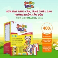 Hộp 20 Gói Sữa Mát Tăng Cân, Tăng Chiều Cao Phòng Ngừa Táo Bón Chính Hãng Japa Kids