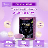 Hộp 20 Gói Trà Việt Quất Mâm Xôi ACAI BERRY POWDER – Thanh Nhiệt, Giải Độc, Mát Gan, Giảm Mỡ Máu, Giữ Dáng, Đẹp Da
