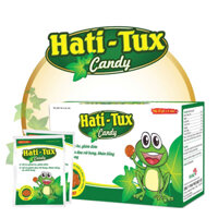 (Hộp 20 gói x gói 8 viên) HATI-TUX Candy kẹo Ngậm Ho Con Ếch Quy Cách Mới