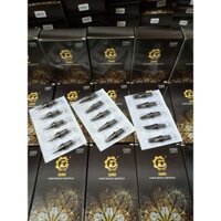 Hộp 20 Kim xăm Dirk Cartridge Needles - Kim phun xăm máy pen phun môi và tattoo siêu nhanh màu bong đậm