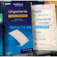 ✅[HỘP 20 MIẾNG 20x10cm] Băng keo dán miếng dán có kèm gạc vô trùng hút dịch vết thương sinh mổ URGO STERILE URGOSTERILE