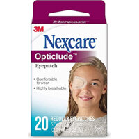 Hộp 20 miếng băng dán mắt 3M Nexcare Opticlude Orthoptic Eye Patch Regular Size 57mm x 82.5mm ducthanhauto