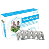 Hộp 20 Viên Thực Phẩm Bảo Vệ Sức Khoẻ Bảo Khí Khang Hỗ Trợ Giảm Đờm, Ho, Khó Thở Hỗ Trợ Giảm Tái Phát: Hen Suyễn