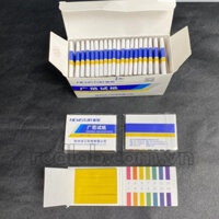 [Hộp 20 xấp] Giấy test đo nhanh pH 1-14 hãng Newstar, hộp 20 xấp, mỗi xấp 80 tờ, có bảng so màu chuẩn