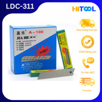 Hộp  200 lưỡi dao trắng chuyên dụng A100 công nghệ Nhật Bản cắt phim cách nhiệt, decal, ppf dán xe ô tô