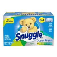 Hộp 200 Tờ Giấy Sấy Thơm Và Mềm Vải Snuggle Super Fresh Origimal (Mỹ)