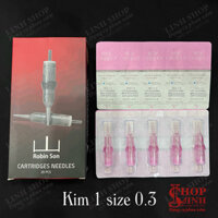 (Hộp 20cái) Kim Đạn Máy Pen Kim Robinson size nhỏ mảnh cho phun xăm thẩm mỹ Linh Shop...
