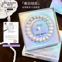 Hộp 21 viên TINH CHẤT DƯỠNG TRẮNG NGỌC TRAI MỜ TÀN NHANG BROLAMEN