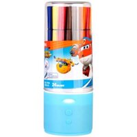 Hộp 24 Bút Lông Màu Super Wings - Deli C150-24