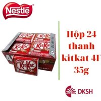 Hộp 24 Thanh Chocolate KitKat 4F Thanh 35g DATE 01/2023-[FREE SHIP] TỪ ĐƠN 50K, [Loại Đặc Biệt]