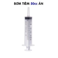 Hộp 25 bơm tiêm cho ăn 50cc VINAHANKOOK xilanh 50ml bơm tiêm lớn hút dịch