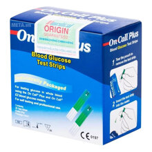 Que thử đường huyết Acon On-Call Plus Blood Glucose Test Strips - 25 que
