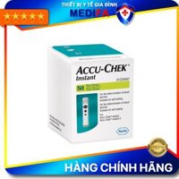 Hộp 2550 que thử đường huyết Accu-Chek Instant Chính Hãng Roche, Có Tem Niêm Phong, Nhãn Phụ Tiếng Việt - Hộp 50 que thử