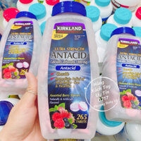 Hộp 265 viên kẹo vị trái cây thơm ngon Antacid Calcium Carbonate Kirkland chuẩn Mỹ