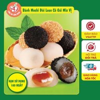 HỘP 2KG Bánh mochi tròn Đài Loan mix vị ĂN VẶT189, Bánh mềm, dẻo thơm ngon phù hợp với mọi độ tuổi