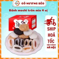 HỘP 2kg bánh mochi tròn mix vị- loại ngon date mới gia dung thu le