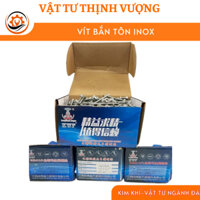 HỘP 2Kg Vít bắn tôn inox, vít tôn inox 410 (size 2.5 đến size 10)