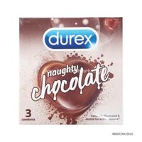 Hộp 3 Chiếc Bao Cao Su Durex Hương Socola
