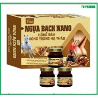 Hộp 3 lọ -Cao Ngựa Bạch Nano Hồng Sâm Đông Trùng Hạ thảo giúp tăng nuôi dưỡng sụn khớp, hỗ trợ làm trơn các ổ khớp, giảm