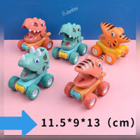 Hộp 3 ô tô phát nhạc chạy bánh đà cho bé nhựa ABS an toàn
