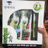 HỘP 30 BÀN CHẢI ĐÁNH RĂNG THAN TRE HOẠT TÍNH BOSI