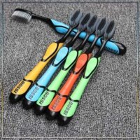 Hộp 30 cái Bàn Chải Đánh Răng Than Tre Hoạt Tính Bossi Hàn Quốc SHOP NHUNG