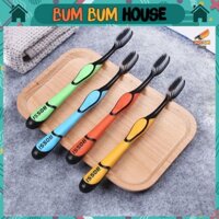 Hộp 30 Cái Bàn Chải Than Tre Bossi Hàn Quốc