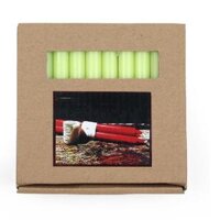 Hộp 30 cây nến taper Quang Minh Candle FTRAMART NQM3049 cao 11cm Xanh mạ non