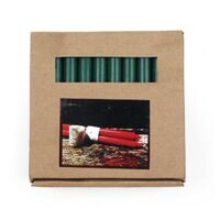 Hộp 30 cây nến taper Quang Minh Candle FTRAMART NQM3049 cao 11cm Xanh rêu đậm