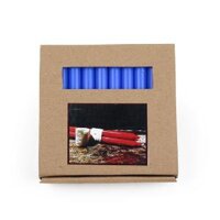 Hộp 30 cây nến taper Quang Minh Candle FTRAMART NQM3049 cao 11cm Xanh dương