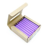 Hộp 30 cây nến taper Quang Minh Candle FTRAMART NQM3049 cao 11cm Tím