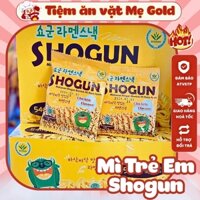 Hộp 30 Gói Mì SHOGUN Hàn Quốc 540G Ăn Liền Rắc Phô Mai, Mì Tôm Trẻ Em Tuổi Thơ, Tiệm Ăn Vặt Mẹ Gold