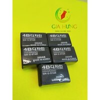 Hộp 30 Gôm Tẩy Bút Chì HWARANG - 4B 200AB Hàn Quốc, Chất Cao Su Màu Đen Loại Dày, Bôi Sạch, An Toàn