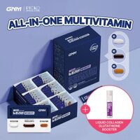 Hộp 30 Vỉ Vitamin Tổng Hợp Hỗ Trợ Sức Khỏe GNM All-in-One Nutrition Multivitamin Milk Thistle [Uống 1 ngày 1 Vỉ 3 Viên]