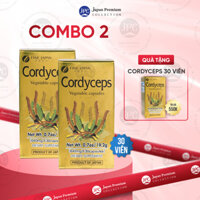 [HỘP 30 VIÊN DATE 2026] Combo 2 Viên Uống Đông Trùng Hạ Thảo Nhật Bản, Bổ Thận, Tăng Cường Sinh Lí Cordyceps FINE JAPAN