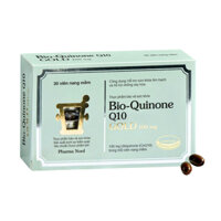 (hộp 30 viên, sx Đan Mạch) Bio-Quinone Q10 Gold Pharma Nord Hỗ trợ sức khỏe tim mạch
