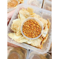 Hộp 300g Mãng cầu sấy muối ớt - Tặng kèm muối chấm