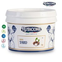Hộp 3kg Rubicone Paste Taro - Hương vị làm kem tươi, gelato, bánh vị Khoai Môn cao cấp của Ý