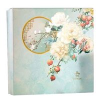 Hộp 4 bánh trung thu Bảo Ngọc Thu Bình An xanh 320g