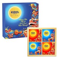 Hộp 4 bánh trung thu Kido's Bakery Mỹ Vị An Khang Xanh (4 cái x 150g)