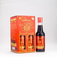 [HỘP 4 CHAI] Nước Mắm Cá Cơm Truyền Thống có US FDA Xuất Khẩu Suchi 60N (60 độ Đạm) 310ml X 4 CHAI