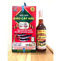 Hộp 4 chai Nước Mắm Cá Thu 29 độ đạm,650ml/chai